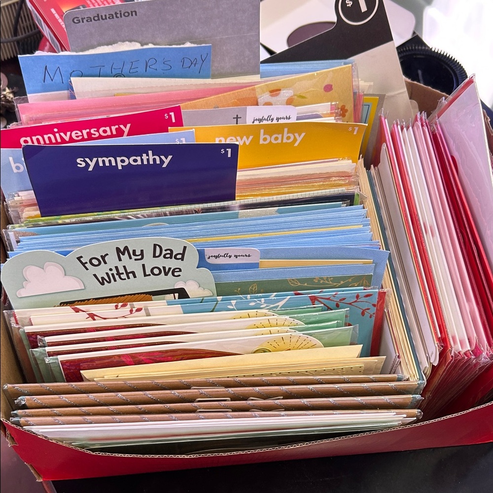 Greeting Card Assortment - Multicolor 20 for $10